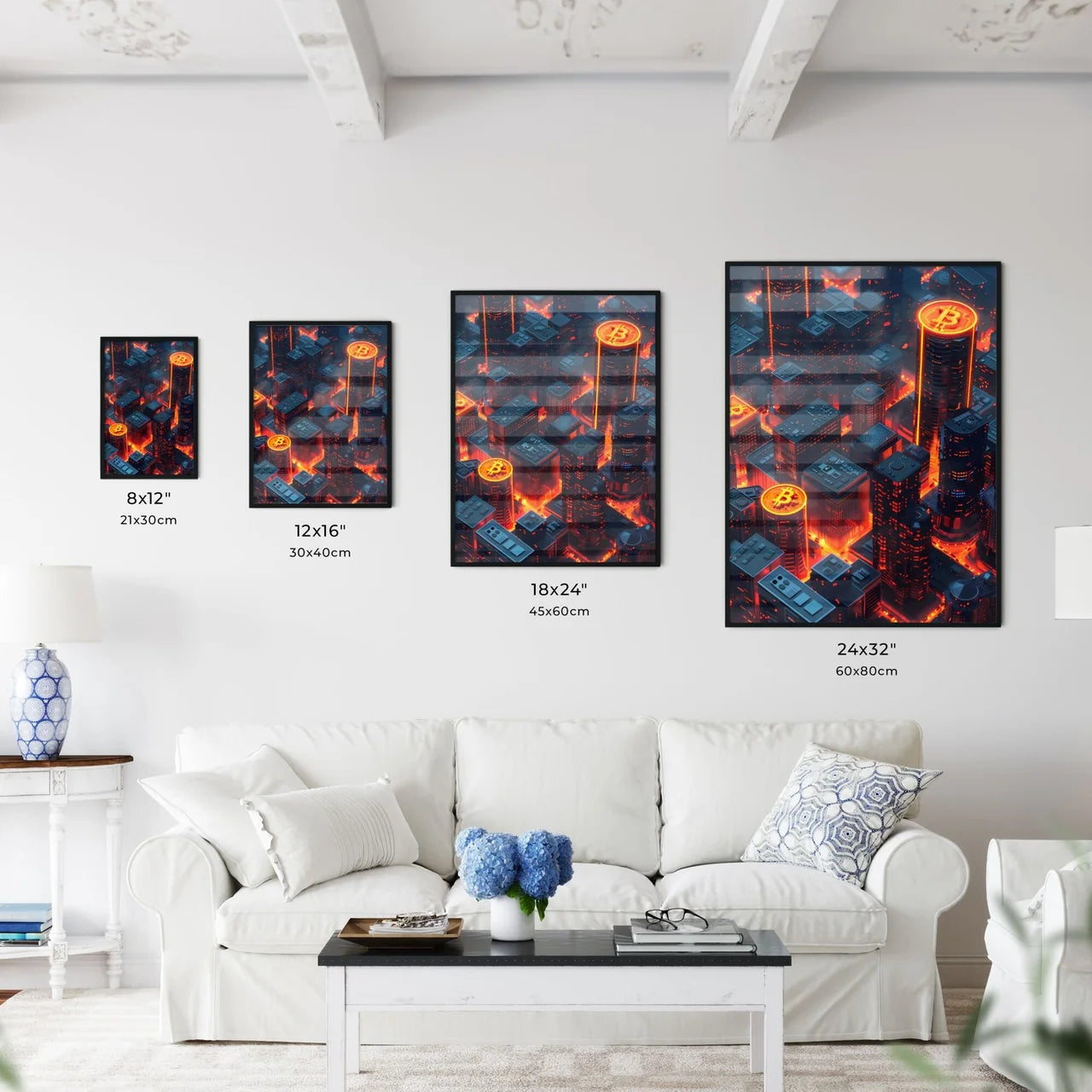 Intriguing Digital Artwork Depicting the Stability and Recurrence of Passive Income Streams Size Chart