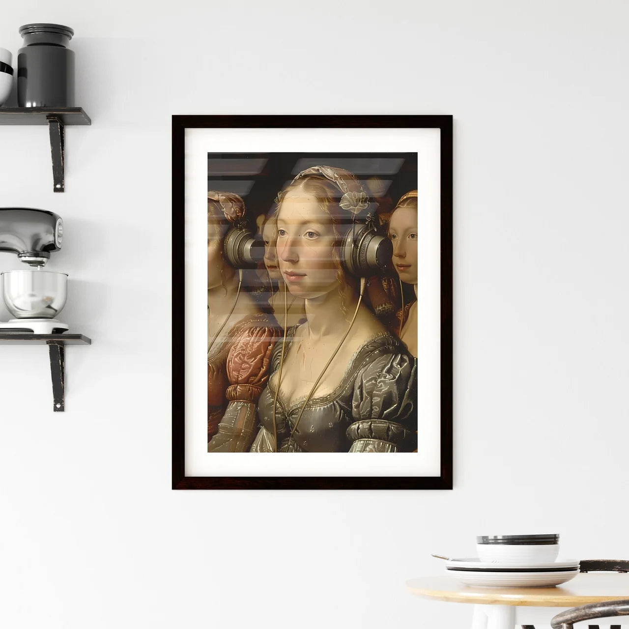 Renaissance Music Painting Framed Print