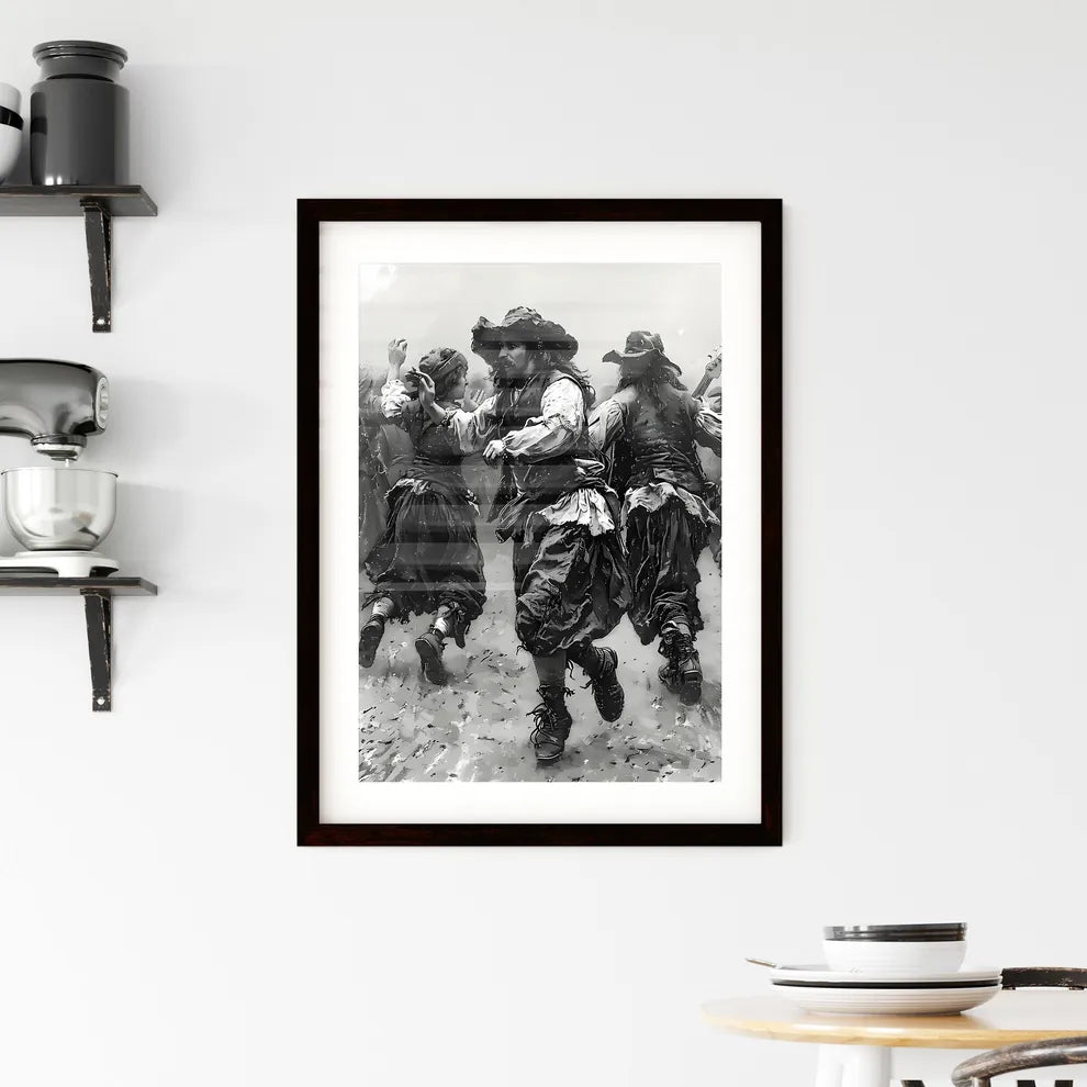 Renaissance Dance Fusion Framed Print