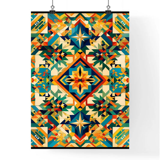 Colorful 3D Painting of Traditional Philippi Poster