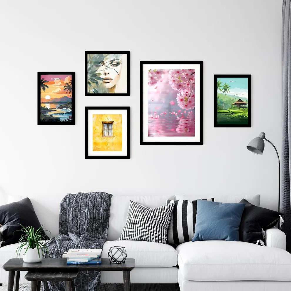 Ethereal Pink Bloom Wall Art