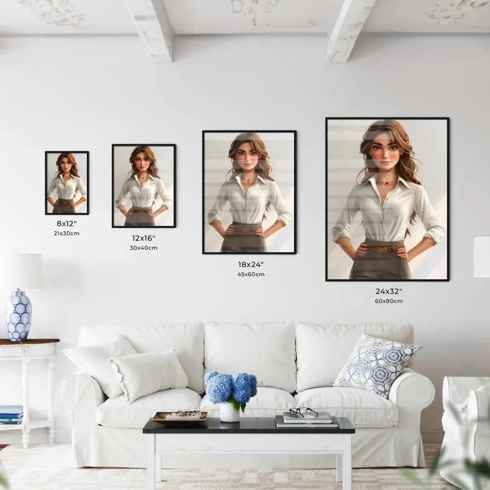 Fashionable 1920s female character in Pixar- - Kitchen Hangings