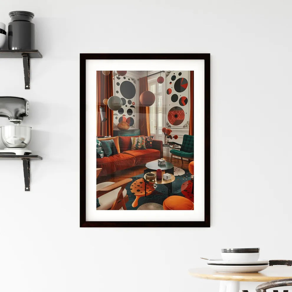 Abstract Art Poster Framed Print