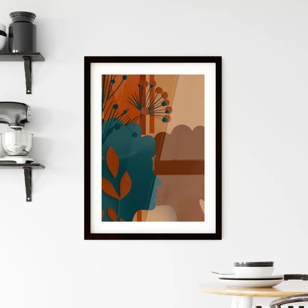 Vibrant Abstract Painting Framed Print