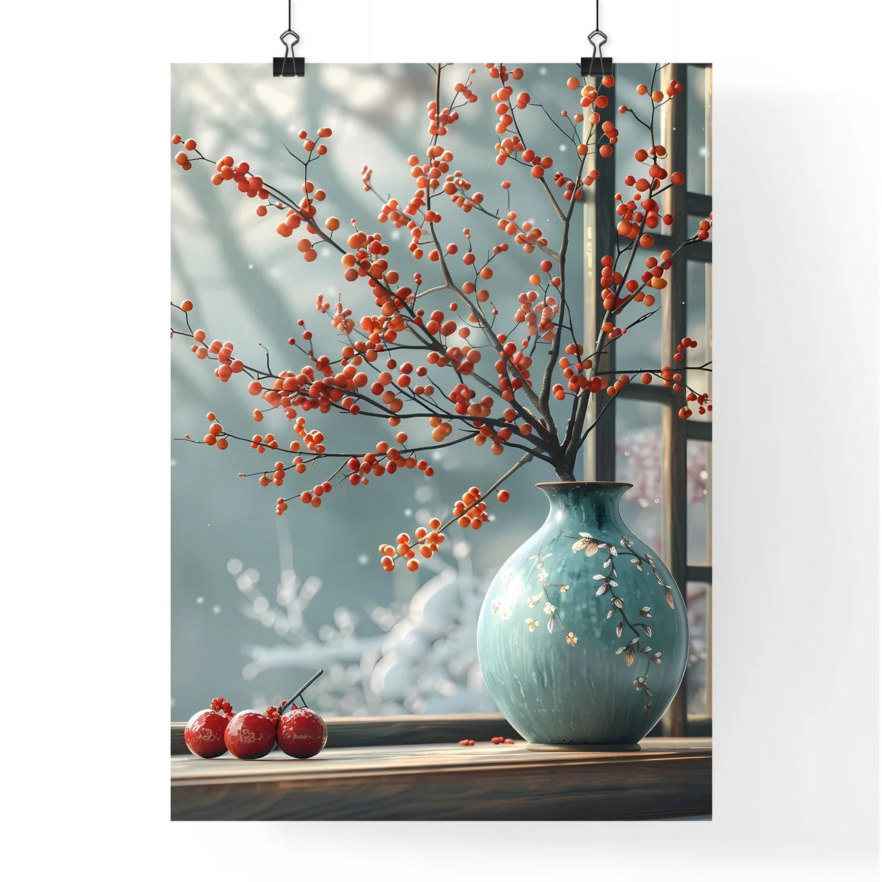 Spring Breath in a Vase Poster