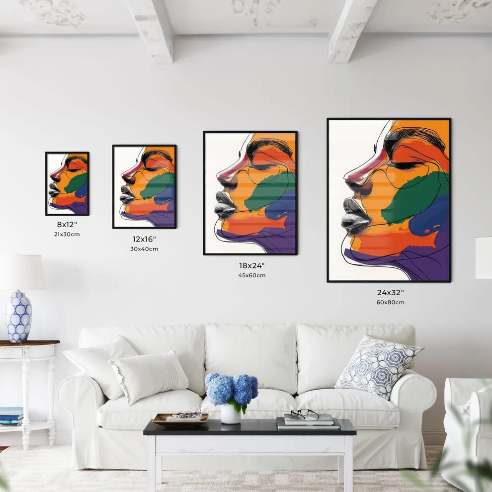 Whimsical Modern Abstract Wall Art Print - Kitchen Hangings