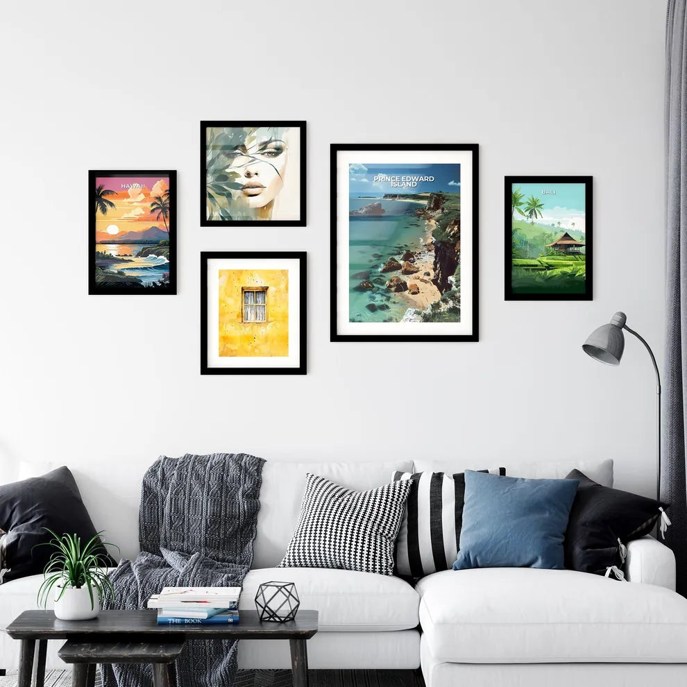 Vibrant Art of Rocky Prince Edward Island Be Wall Art