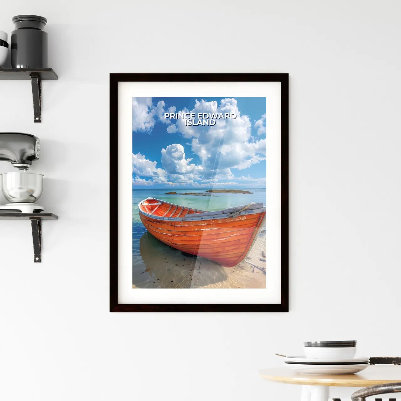 Vibrant Prince Edward Island Art Framed Print