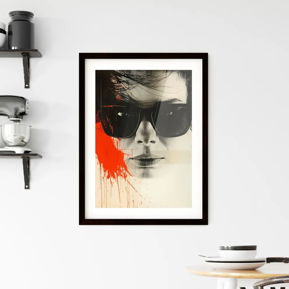 Bold and Edgy Situationist Poster Art Framed Print