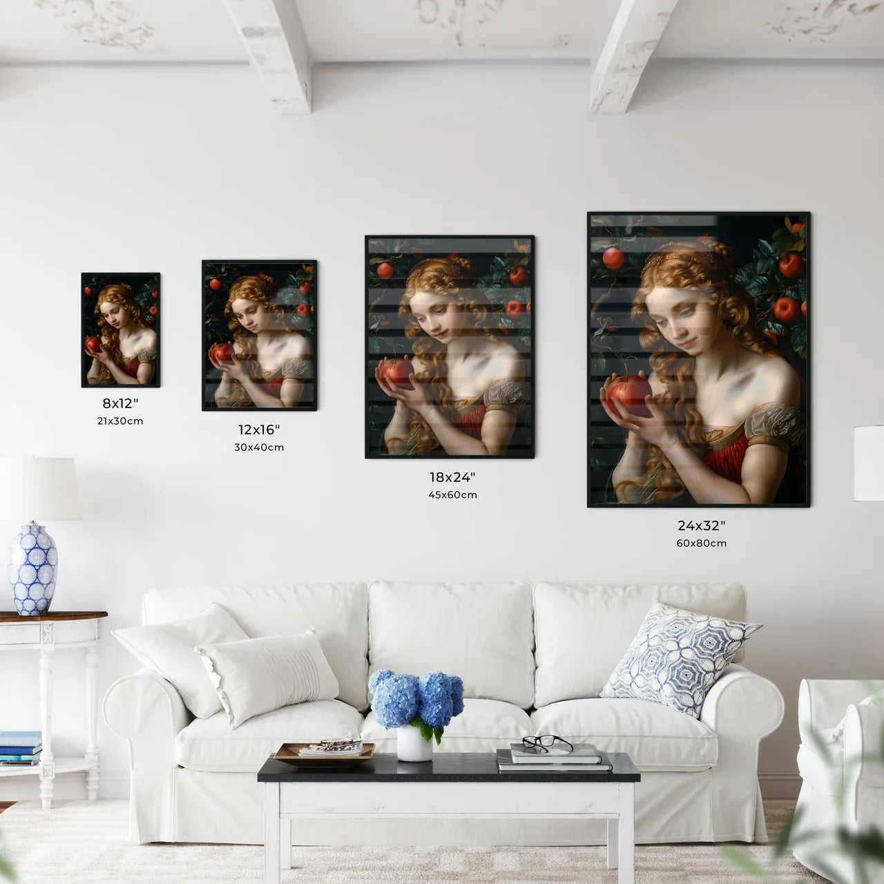 Eve with Apple - Renaissance Painting - Kitchen Hangings