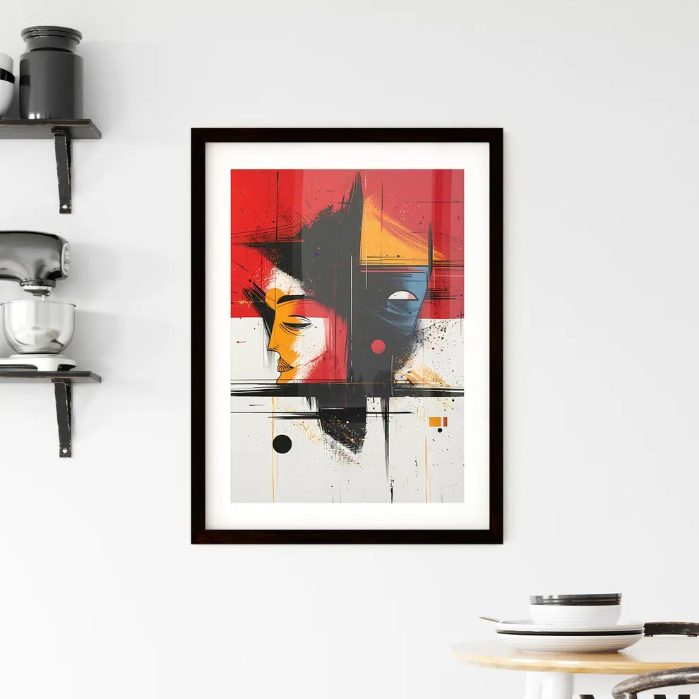 Vibrant Art of Sound Engineering Framed Print
