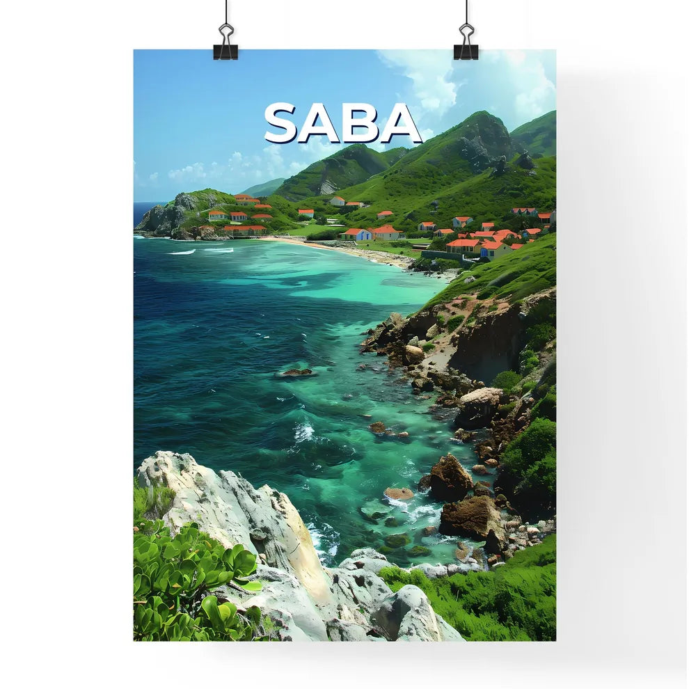 Vibrant Beach Art Poster
