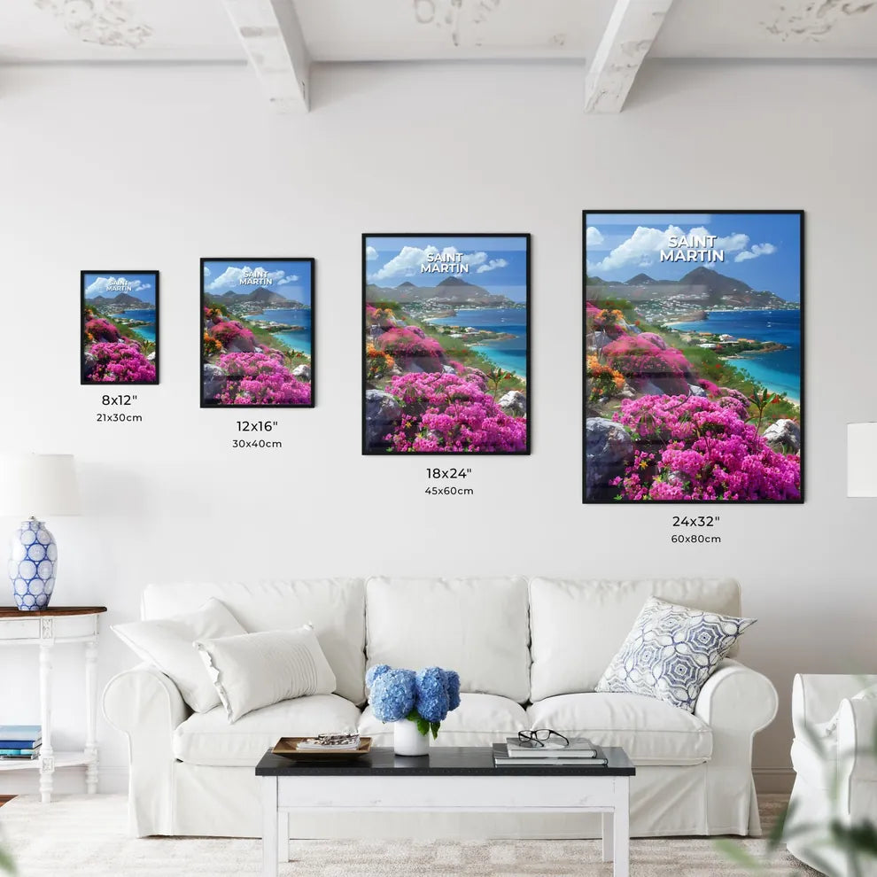Colorful Flower Field by Waterside - Kitchen Hangings