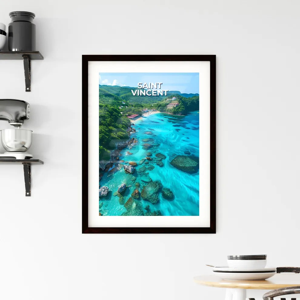Saint Vincent and the Grenadines Framed Print