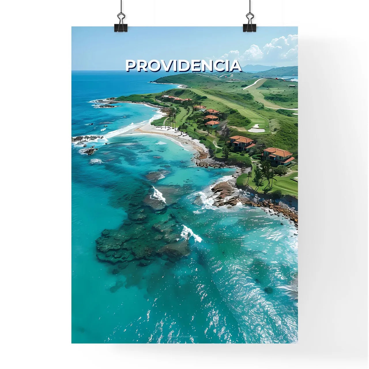 Aerial View Poster
