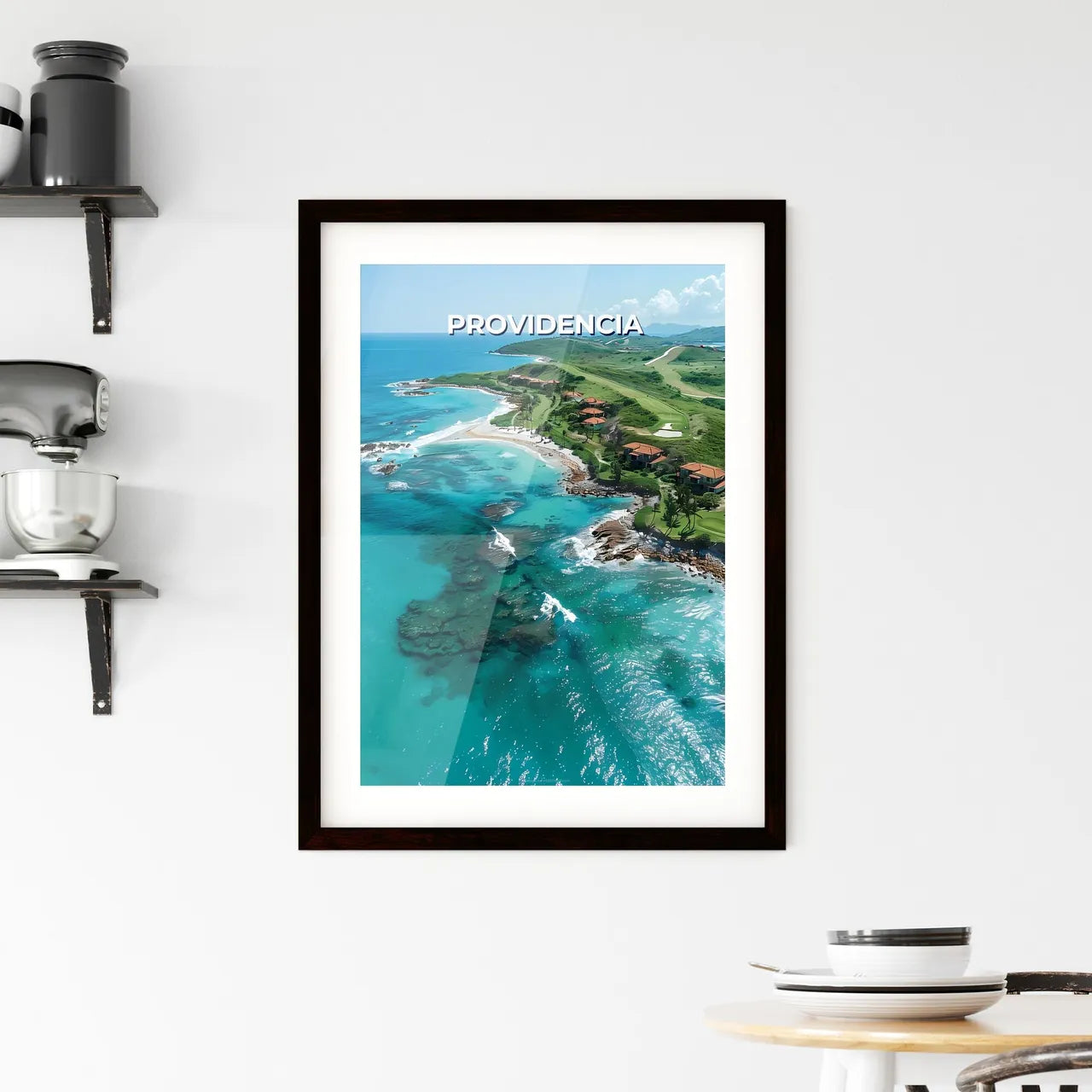 Aerial View Framed Print