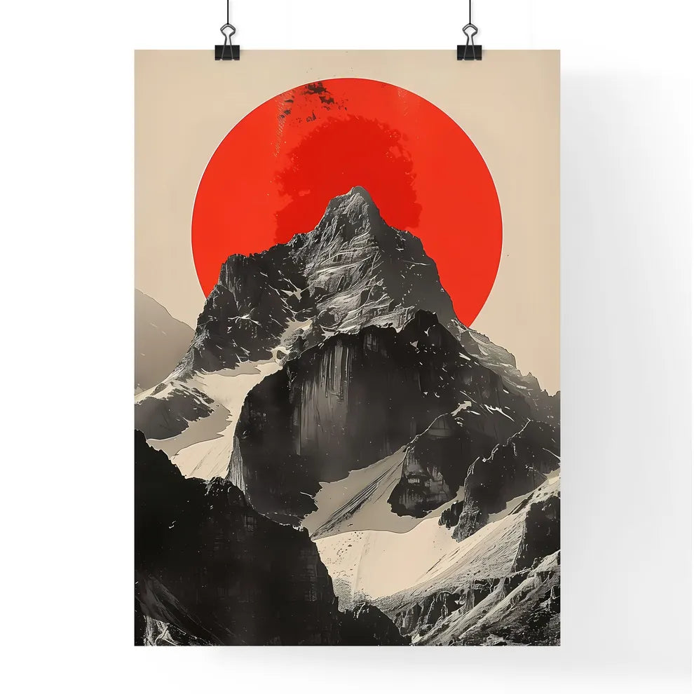 Tranquil Mountain Serenity Poster