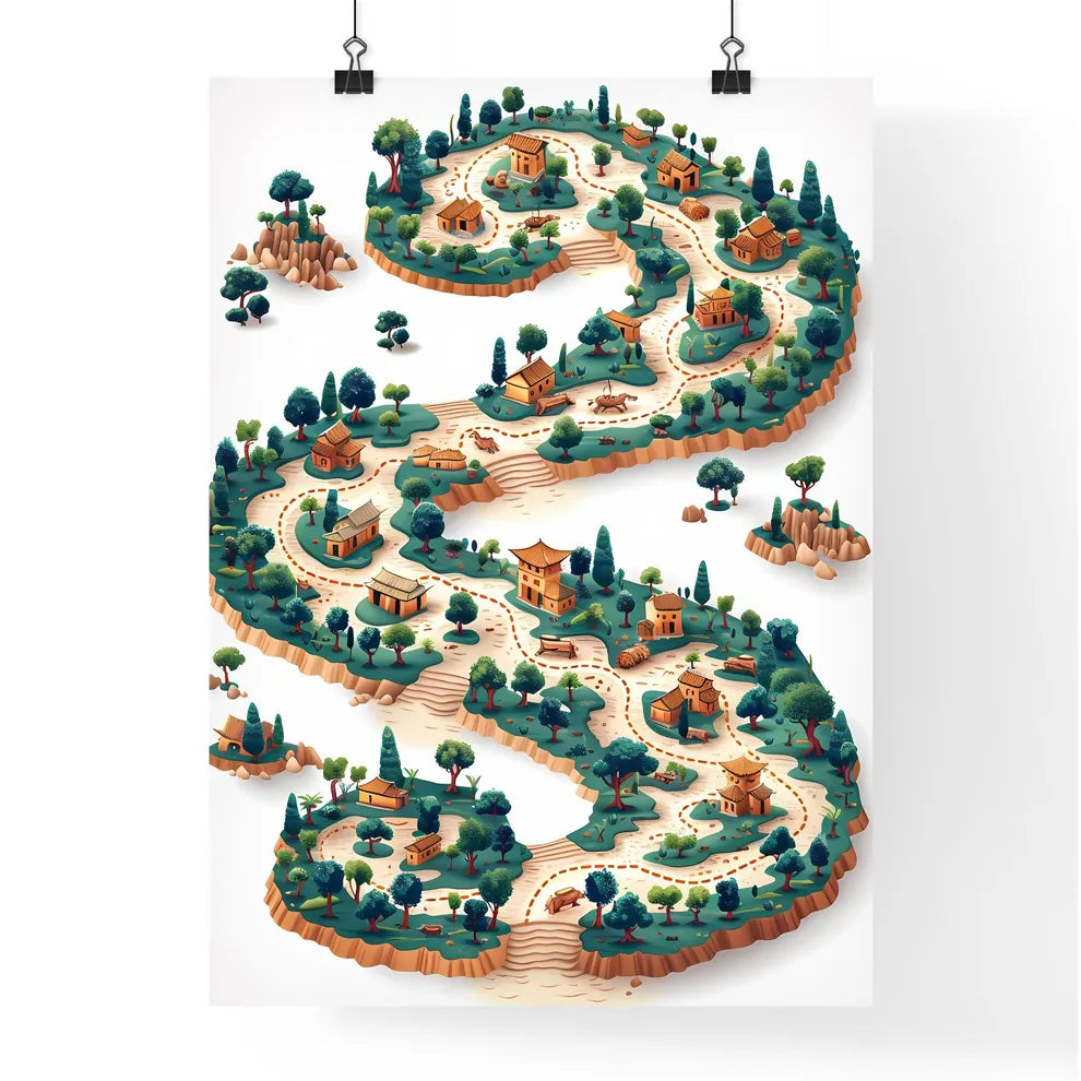 Silk Road Visualized: Detaile Poster