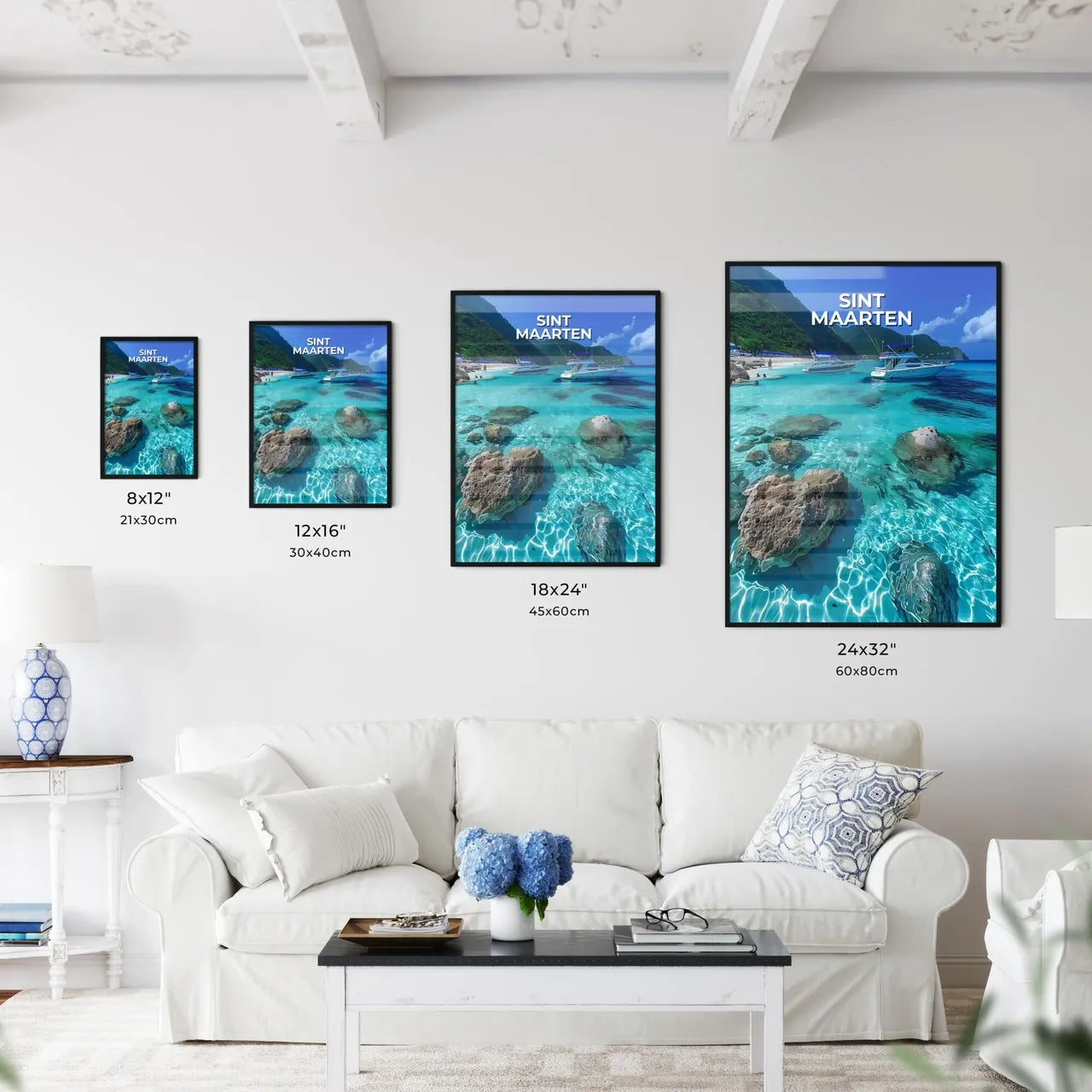 Blue Water Artwork - Kitchen Hangings
