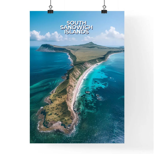 Artistic Interpretation of South Sandwich Is Poster