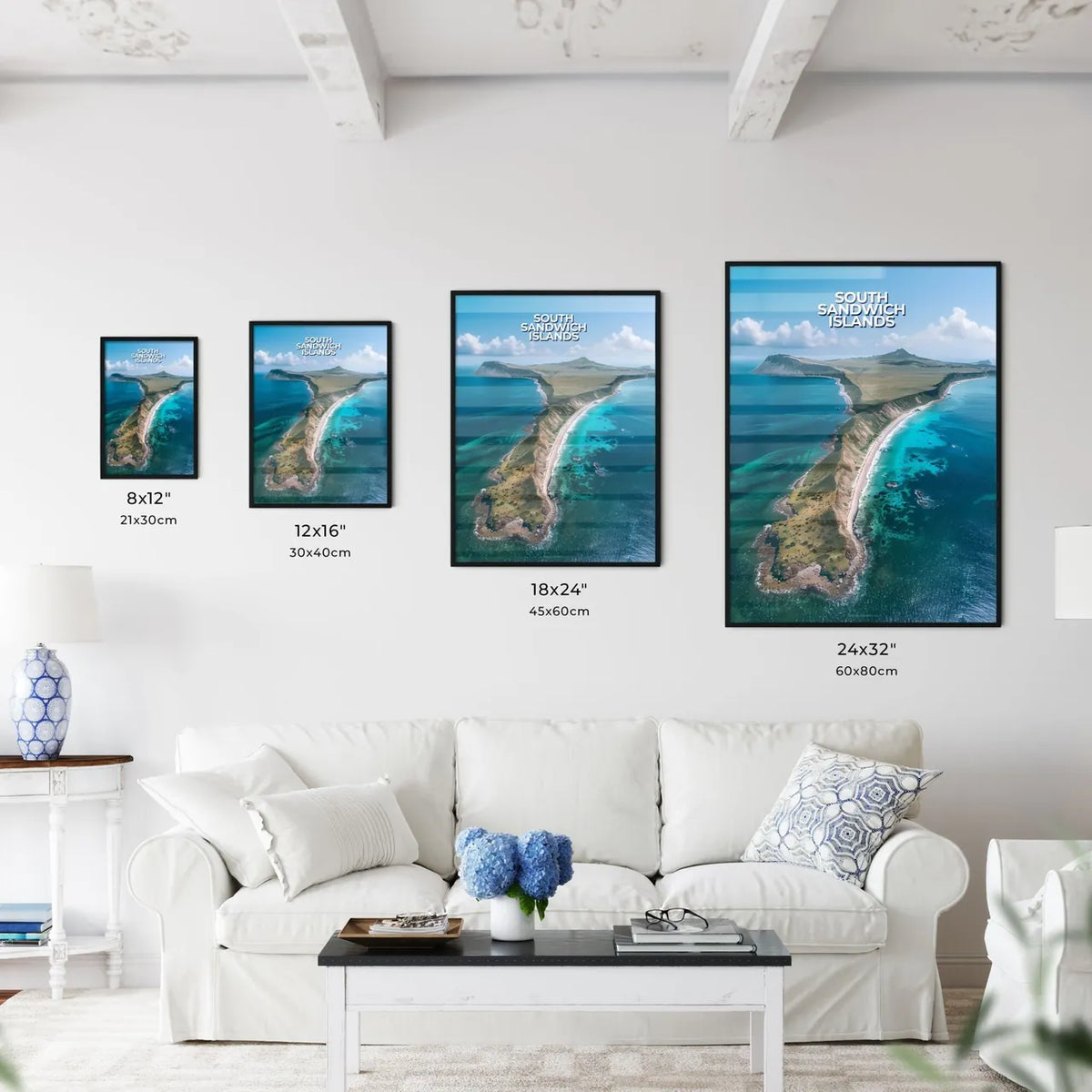 Artistic Interpretation of South Sandwich Is - Kitchen Hangings