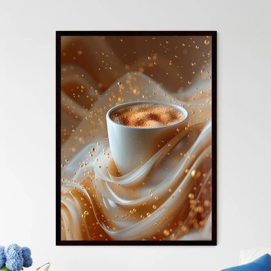 Close-up Photograph of a Hyper-Realistic - Framed Art Print