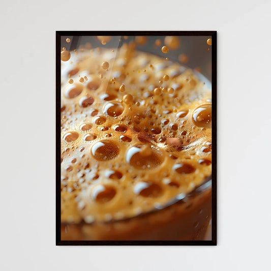 Vibrant Coffee Art - Framed Art Print