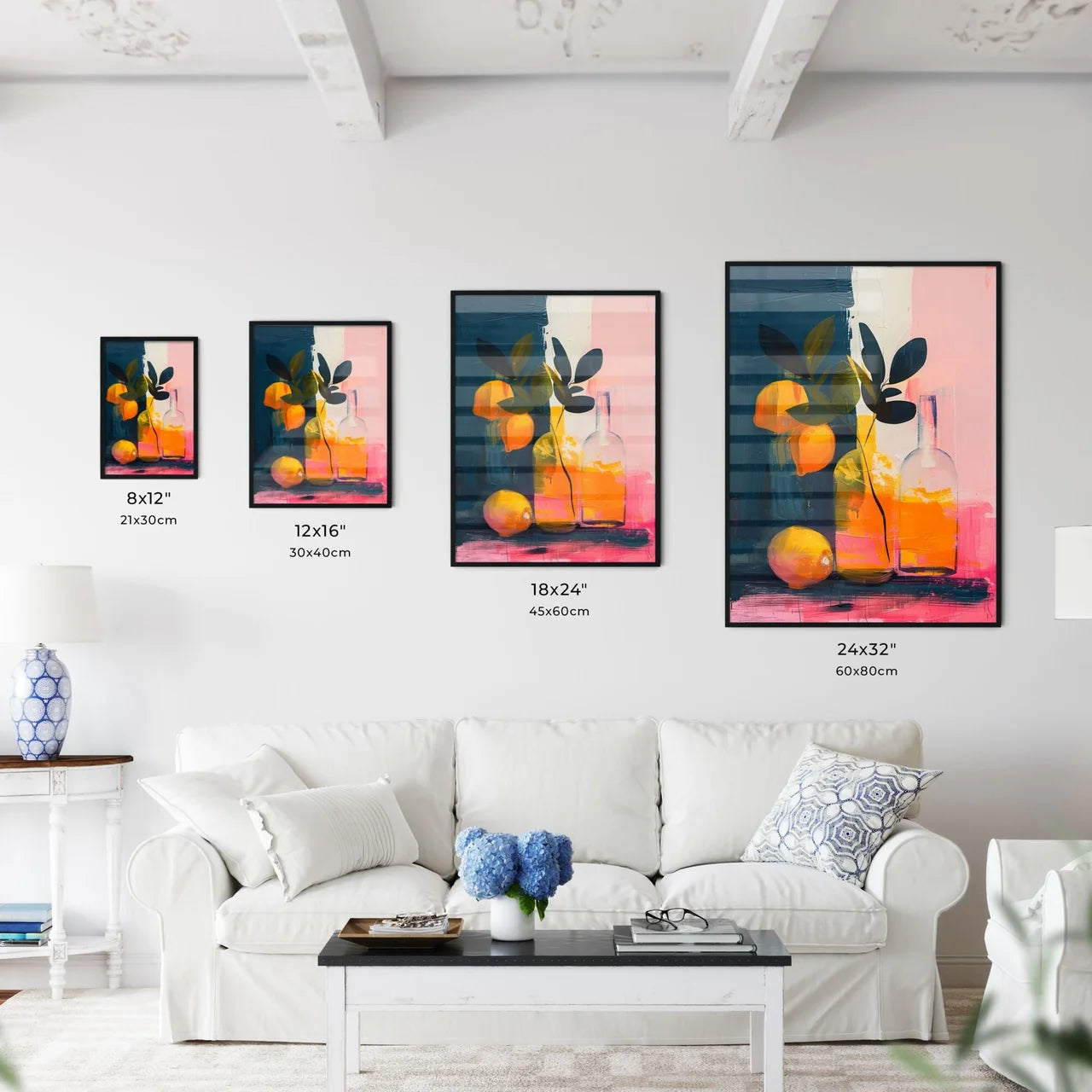 Tangerine Lemon Lemonade Sun-Soaked Expressi - Kitchen Hangings