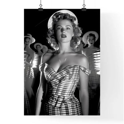 Fashion in the City of Lights: Elegant Models in Plaid Adorn Historic Paris Landmarks