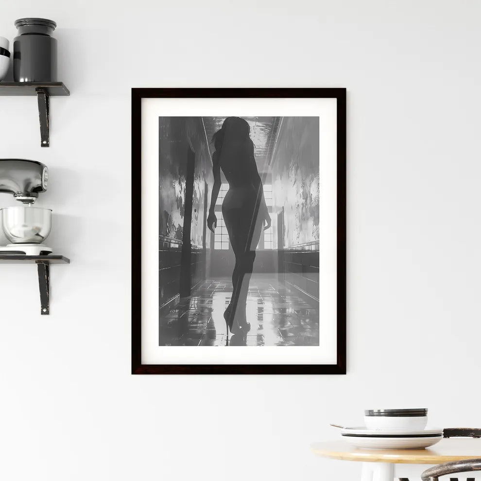 Film Noir Femme Fatale Framed Print