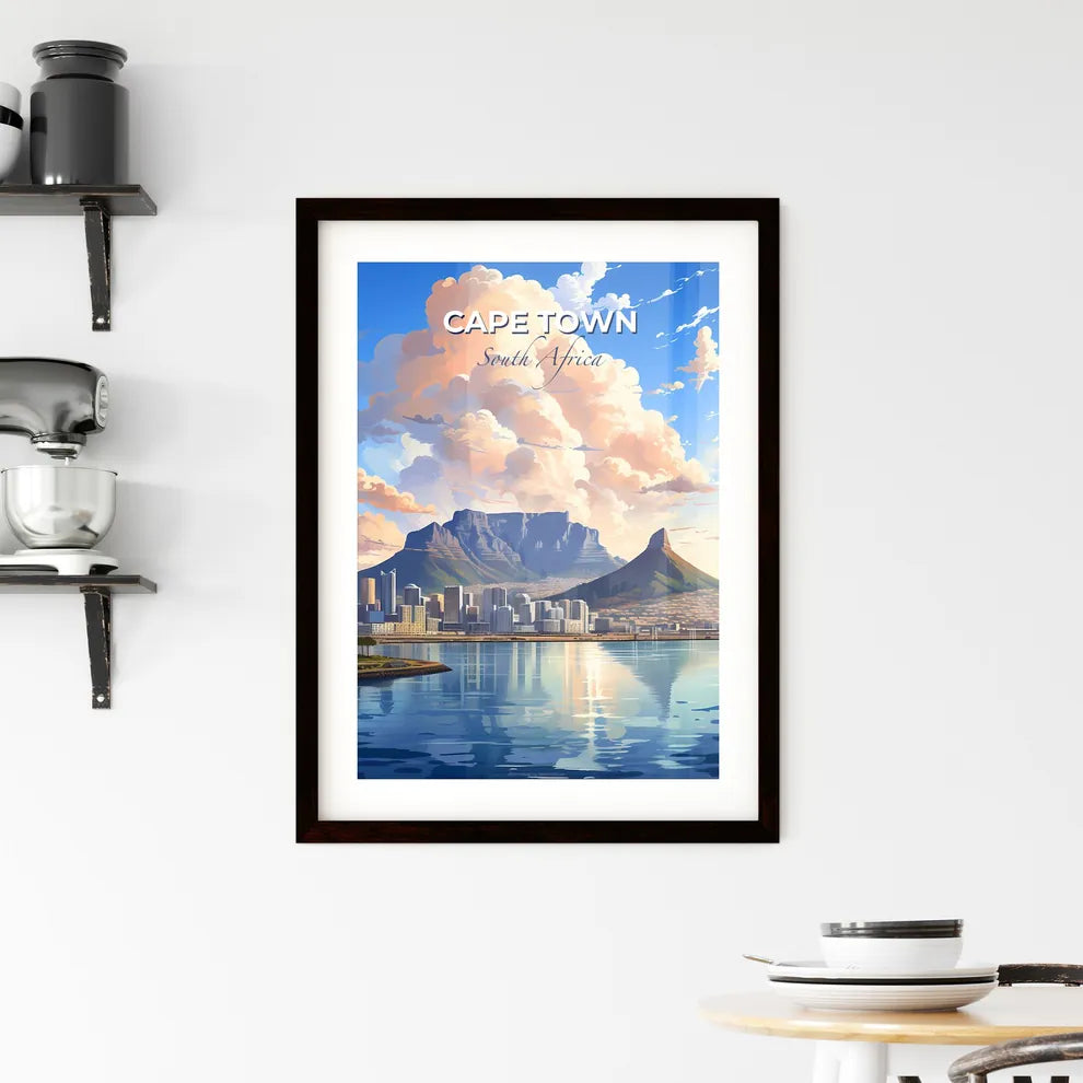 Vibrant Skyline of Cape Town, South Africa - a Colorful City Overlooking the Ocean Default Title