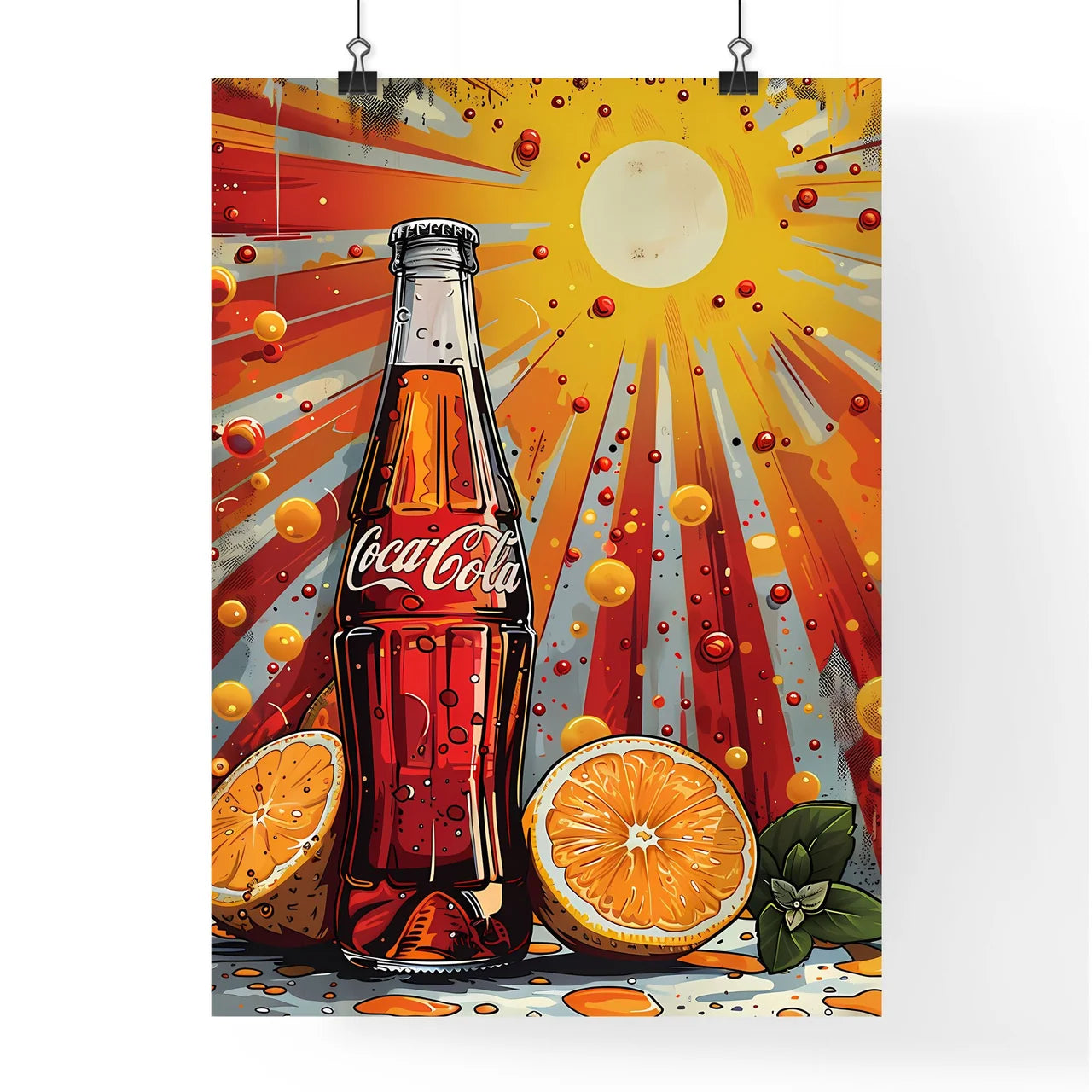 Pop Art Still Life Poster