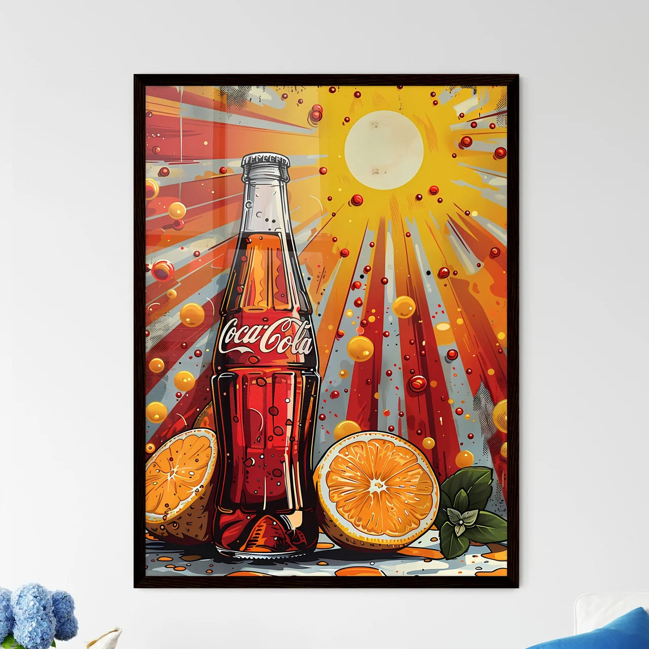 Pop Art Still Life - Framed Art Print