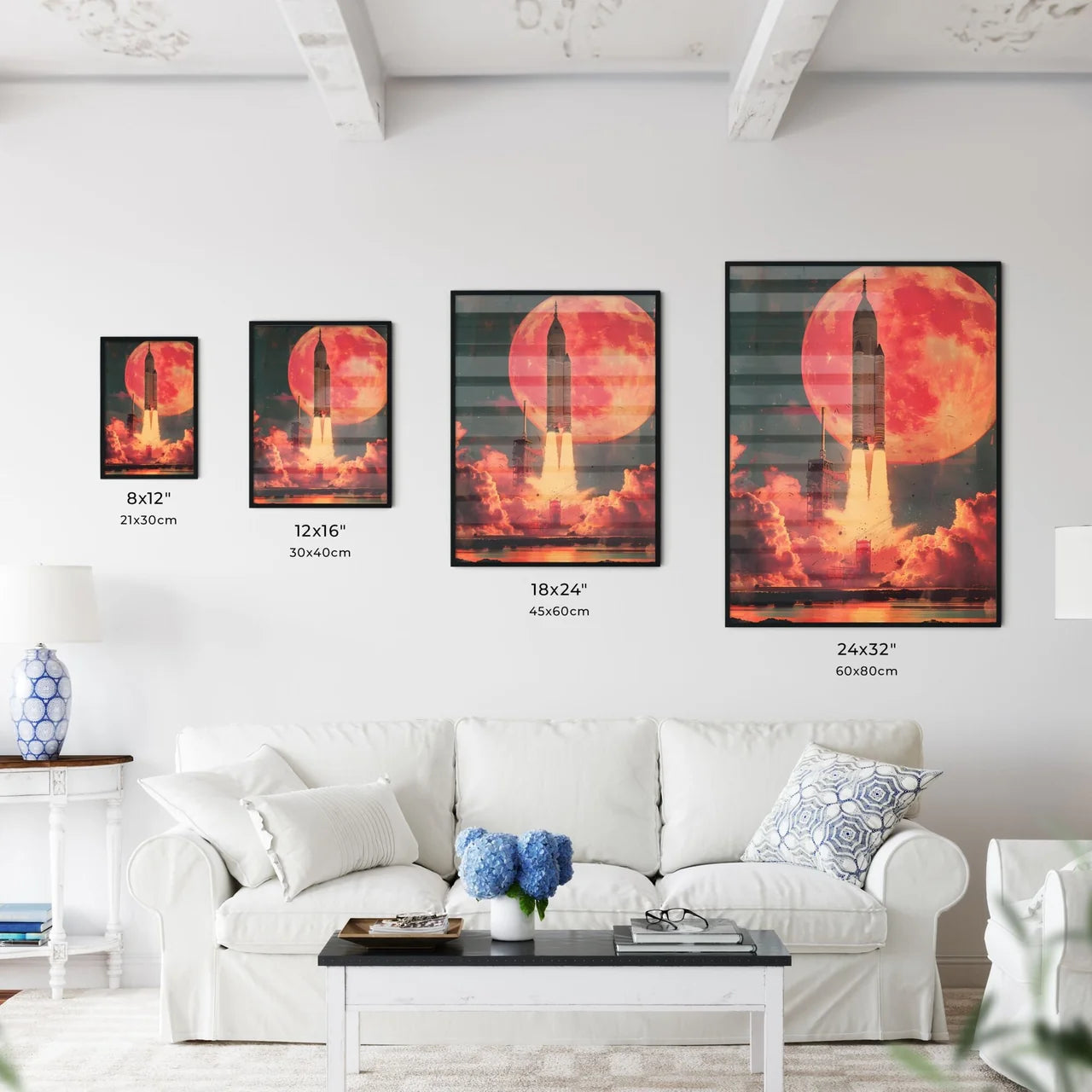 Neon Pink Oil Paint Rocket Plunging into Teal Pool: Harrowing 1960s Dystopian Comic Book Art in 1980s Horror Lighting Size Chart