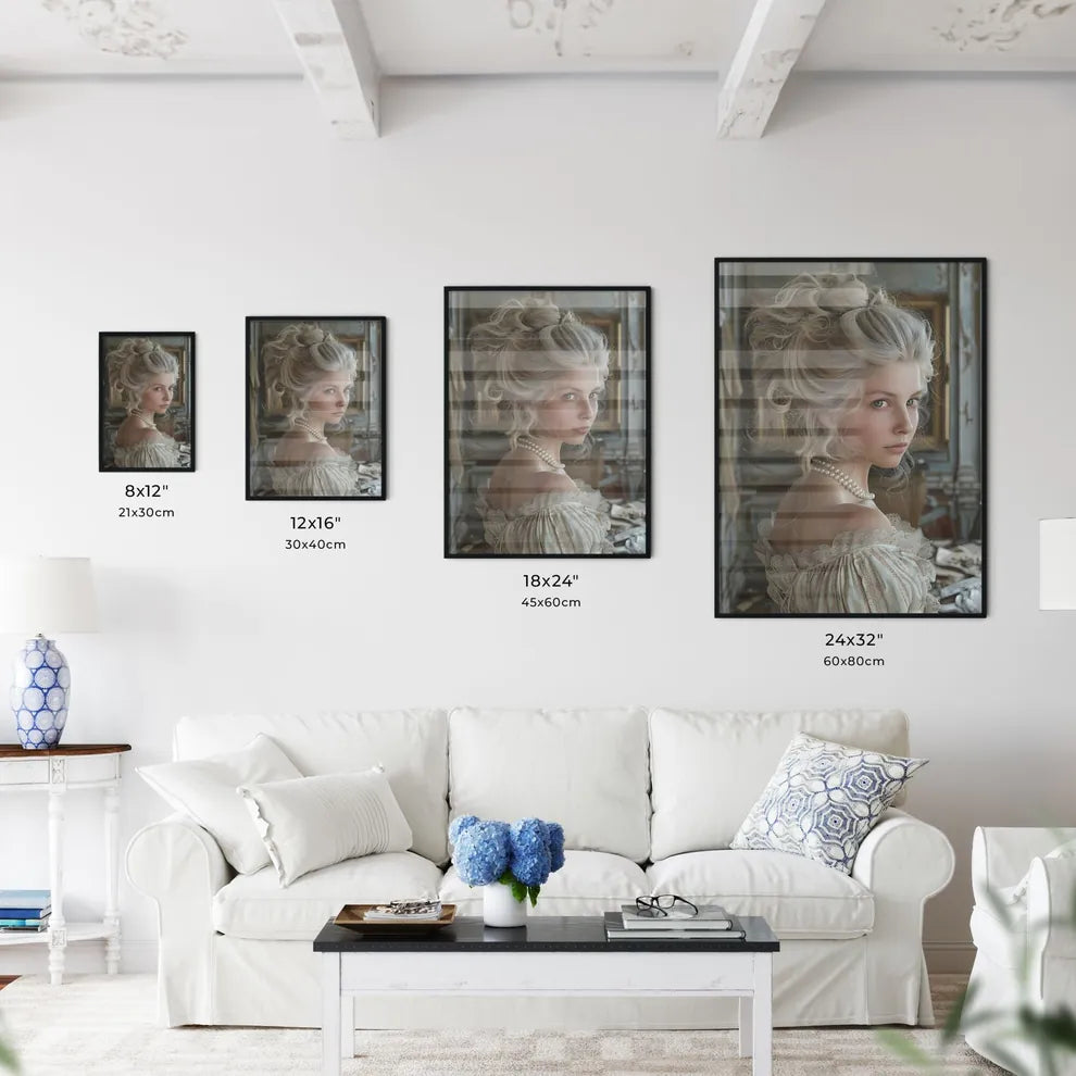 Melancholic Marie Antoinette in Versailles'  - Kitchen Hangings