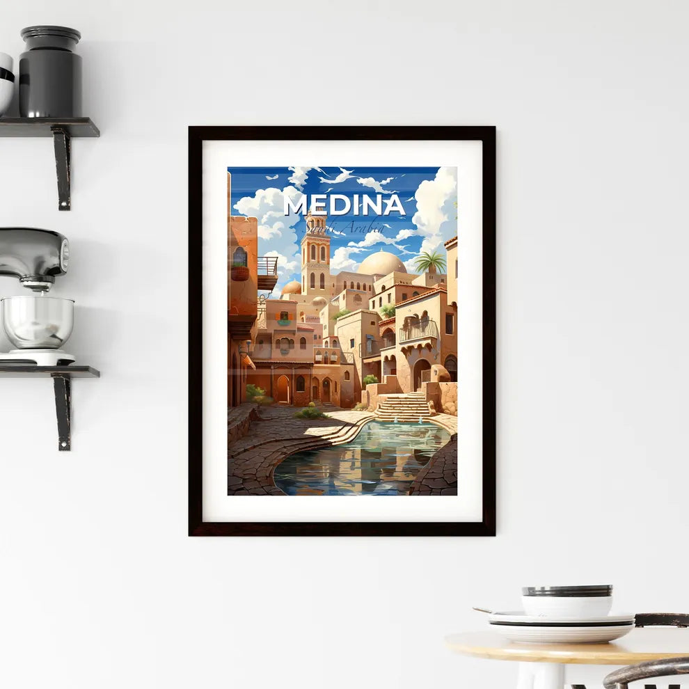 Arabian Night Skyline Courtyard Pool City Default Title