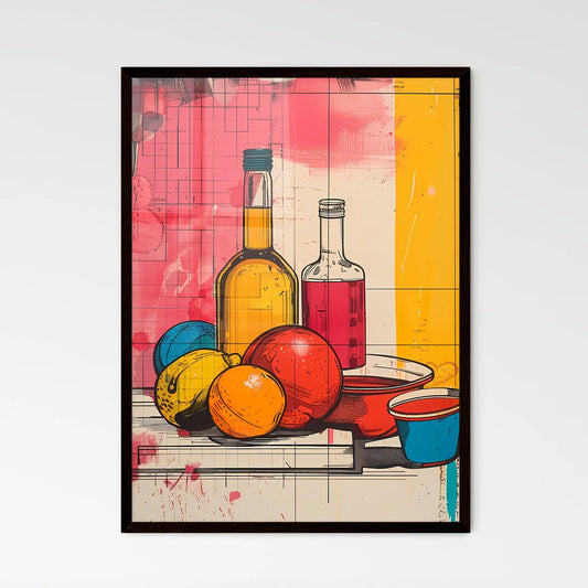 Pop Art Still Life - Framed Art Print
