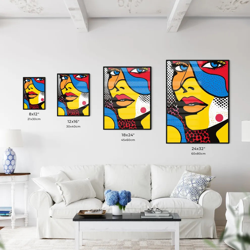 Playful Pop Art Woman - Kitchen Hangings