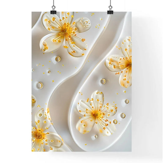 Minimalist Color Blending Transparent Gel Pa Poster