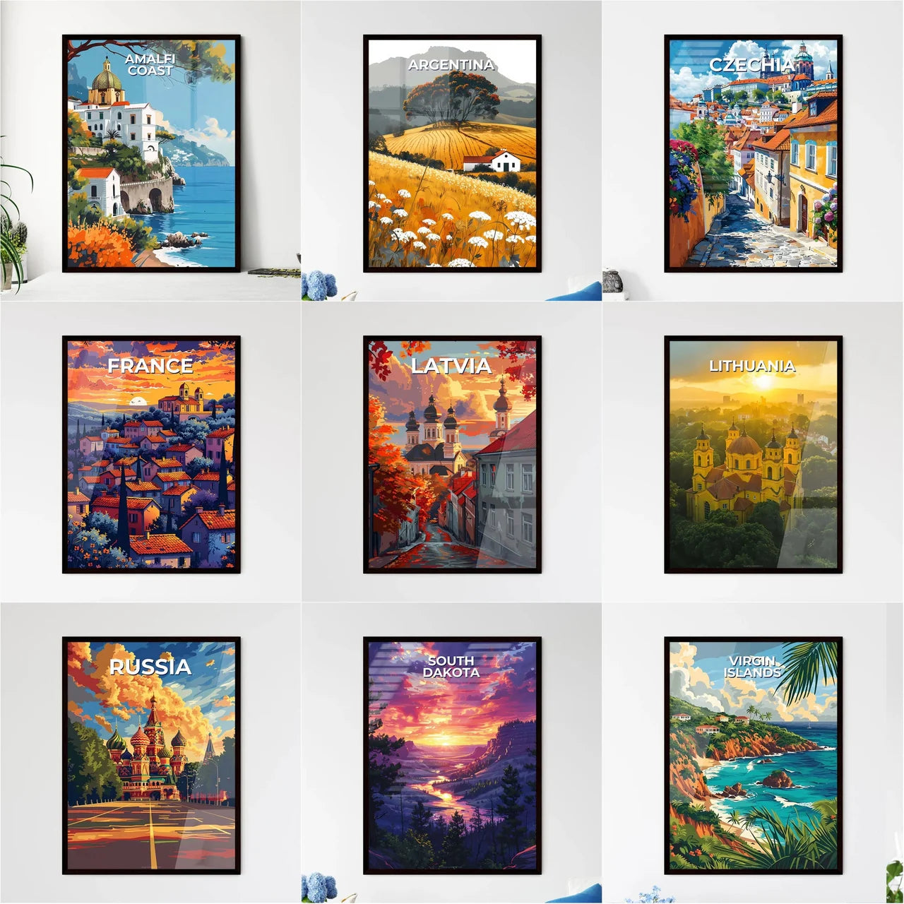 Custom TRAVEL Art Print