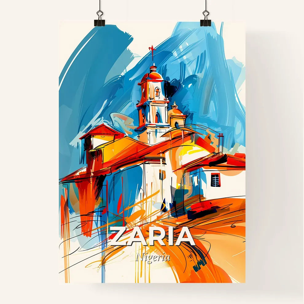 Vibrant Zaria, Nigeria Poster