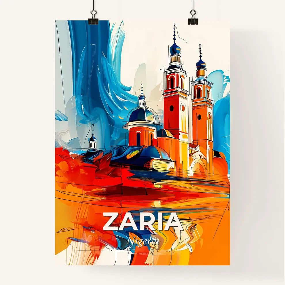 Vibrant Zaria, Nigeria Poster