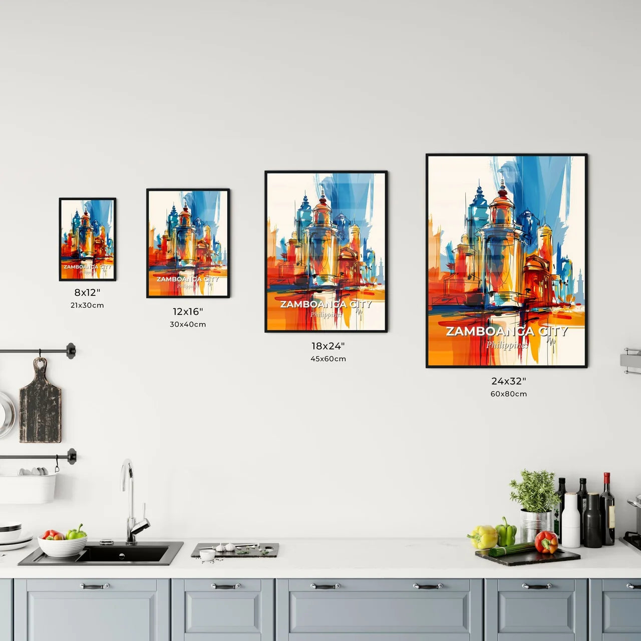 Vibrant Zamboanga City, Philippines Kitchen Art
