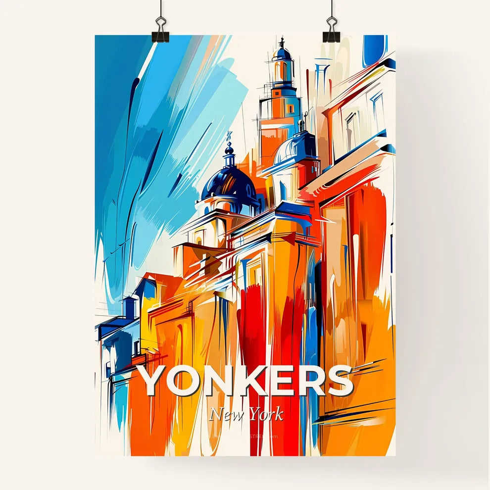 Vibrant Yonkers, New York Poster
