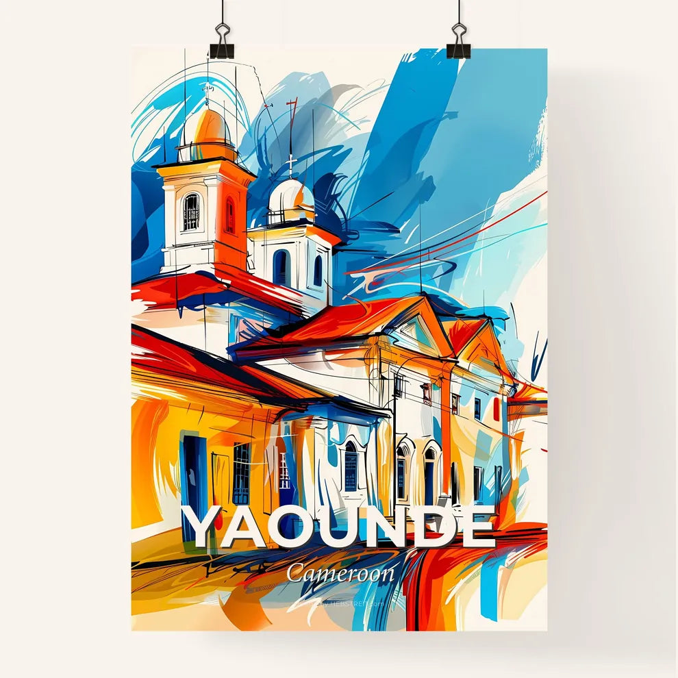 Vibrant Yaounde, Cameroon Poster