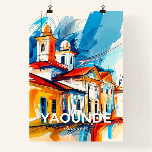 Vibrant Yaounde, Cameroon Poster