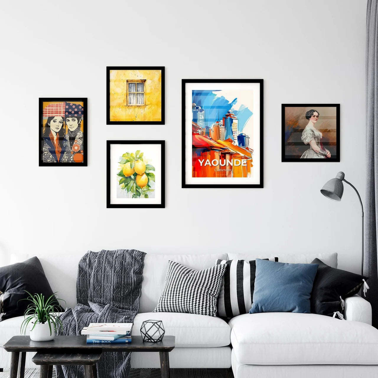 Vibrant Yaounde, Cameroon Wall Art Collection