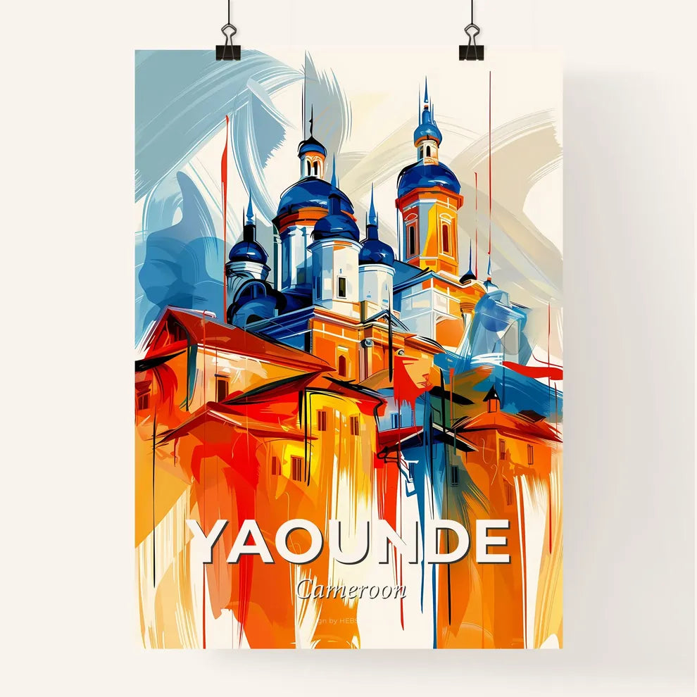Vibrant Yaounde, Cameroon Poster