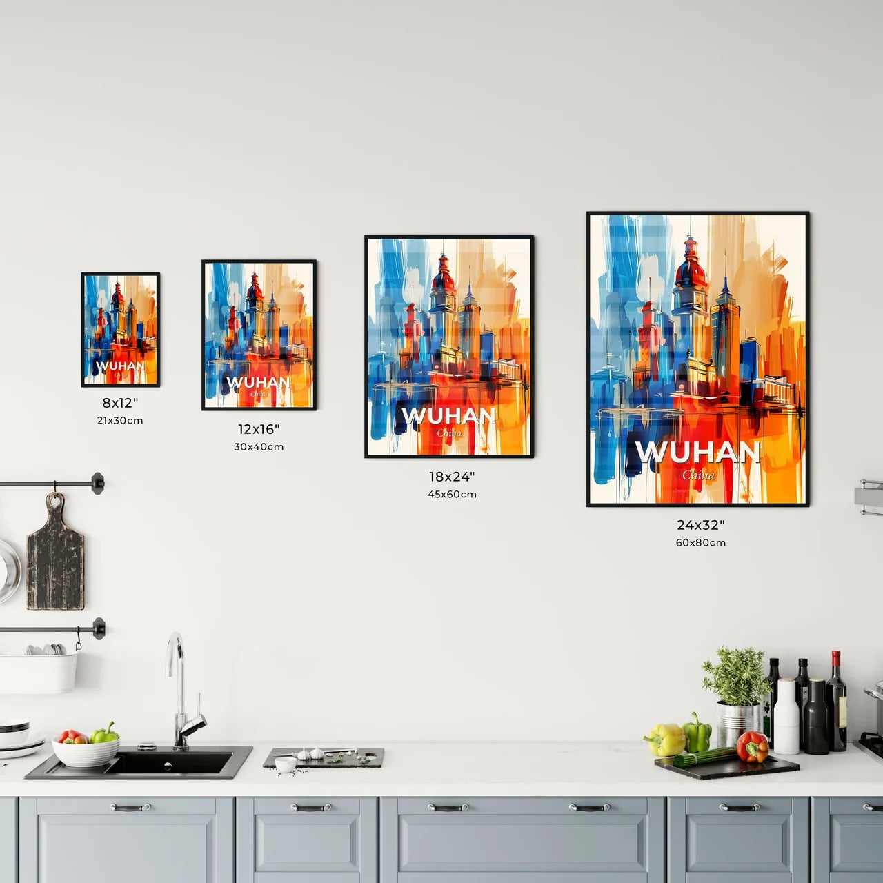 Vibrant Wuhan, China Kitchen Art
