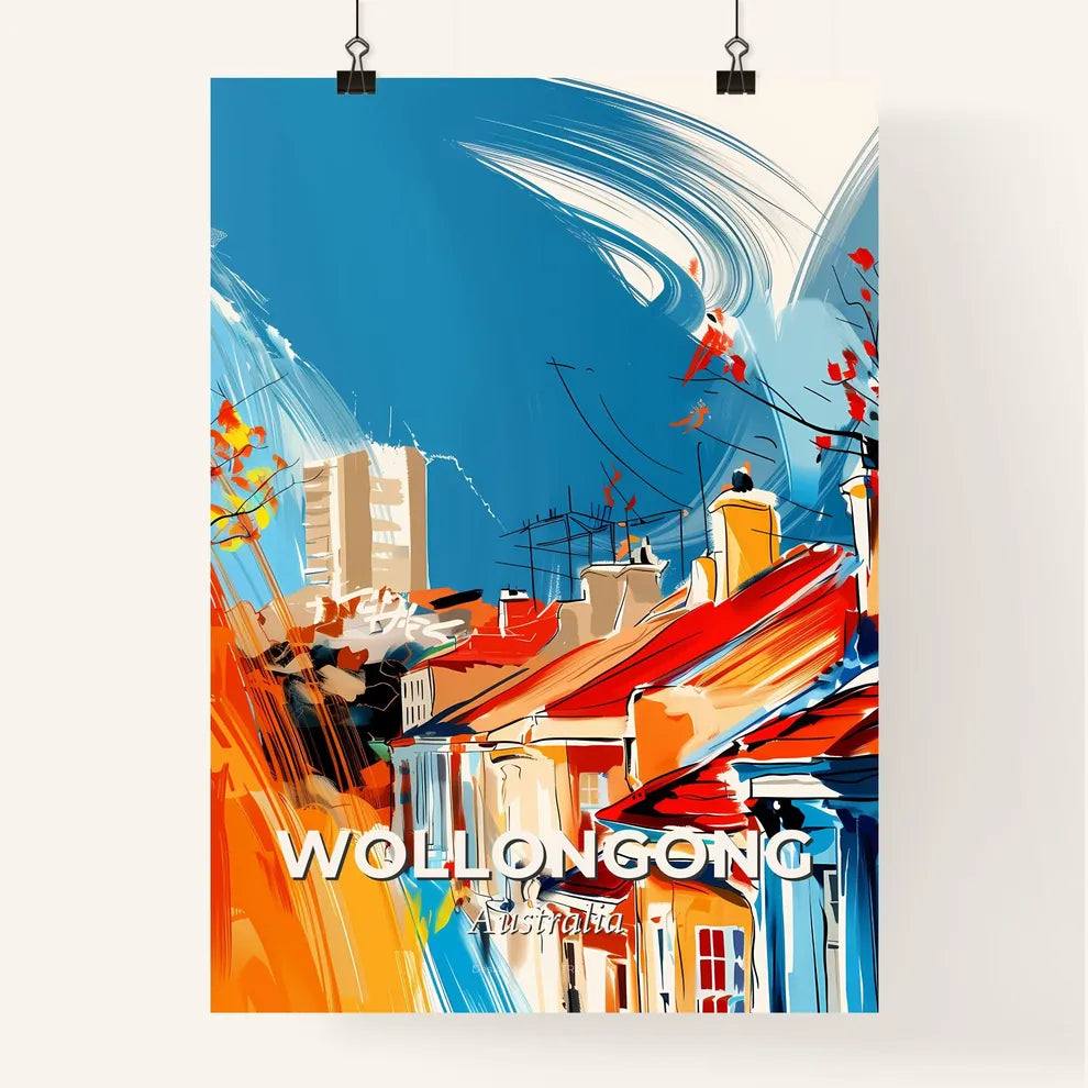 Vibrant Wollongong, Australia Poster